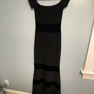 Very G Black Maxi Dress